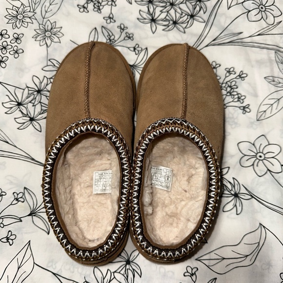 UGG Tasman Brown Suede Slippers - Picture 13 of 13